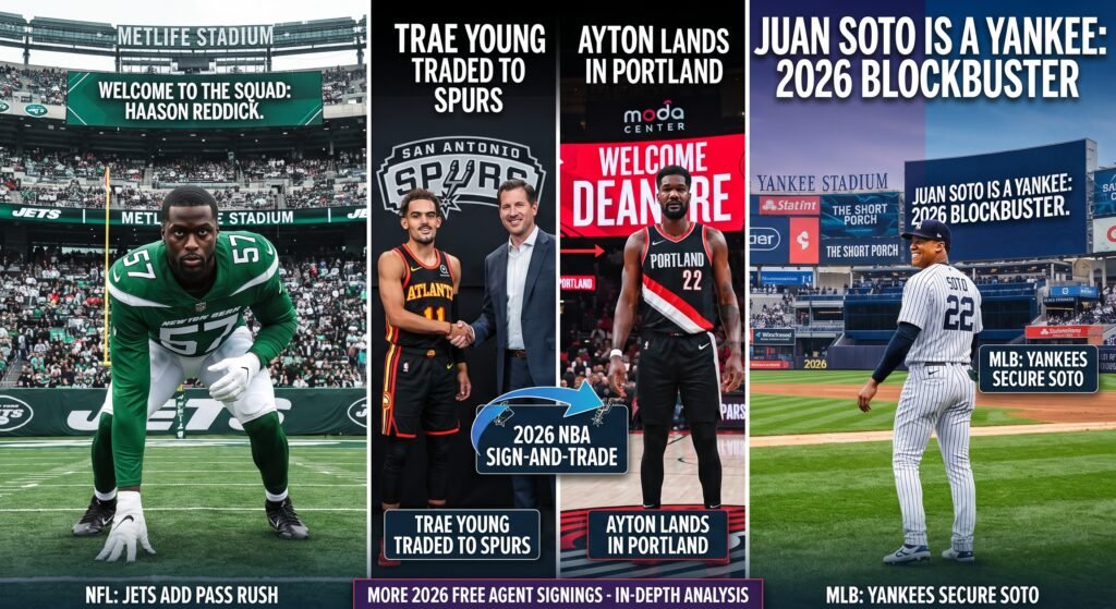 2026 Free Agent Signings